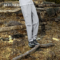 SKECHERS 斯凯奇 男子休闲长裤L224M036 淡灰色/00PD XXL