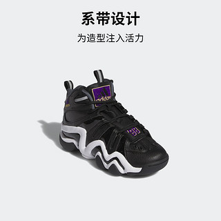 adidas CRAZY 8 J经典篮球运动鞋男大童阿迪达斯三叶草ID6189 黑 35.5(215mm)