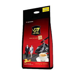 G7 COFFEE 中原咖啡 越南进口G7原味速溶提神三合一咖啡1600克(16g*100条)