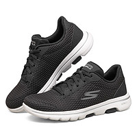 SKECHERS 斯凯奇 GO WALK 5 女士绑带健步鞋896022/BKW