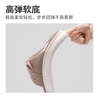 利达妮（TZLDN）亚麻拖鞋女士夏季可爱厚底踩屎感防滑棉麻室内居家用凉拖鞋男 猫咪 44-45 【适合43-44】