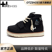 OTZSHOES OTZ丑萌鞋潮流女鞋秋冬高帮帆布鞋百搭休闲鞋男时尚女鞋O21342706