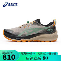 ASICS 亚瑟士 跑步鞋男鞋GEL-Trabuco 12透气缓震防滑户外越野运动鞋1011B799