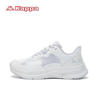 卡帕（Kappa）运动鞋绝影系列男子网面鞋休闲跑步鞋 经典白 37 