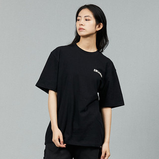 Dickies DK012926 背后印花宽松圆领短袖T恤 黑色 L