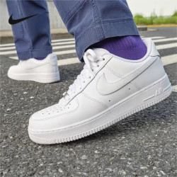nike耐克airforce1af1空军一号小白鞋