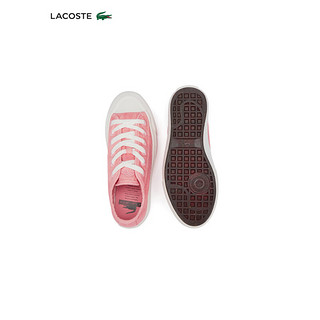 LACOSTE法国鳄鱼女士24年时尚百搭板鞋47CFA0025 AAQ/粉色 5.5