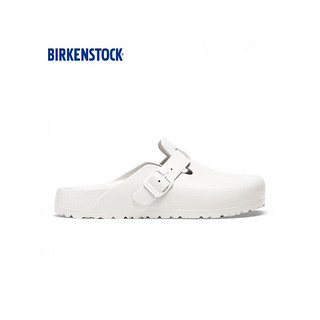 BIRKENSTOCK勃肯软木拖鞋时尚轻便男女同款包头拖鞋EVA-BOSTON系列 白色常规版1002315 41