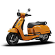Royal Alloy RA复古踏板摩托车预售新款GT150运动版 摩登橙（运动版）