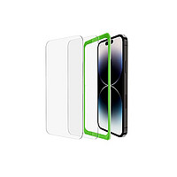 belkin 贝尔金 iPhone14Pro用手机钢化膜抗菌0.33mm擦巾2张