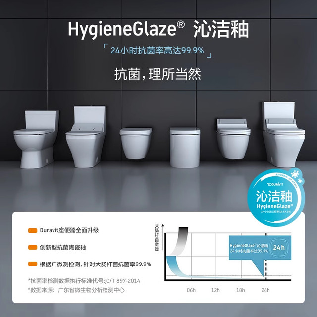 DURAVIT 杜拉维特 马桶虹吸式连体家用坐便器杜拉维特(中国)洁具有限公司