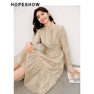 HOPESHOW 红袖 连衣裙