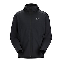 ARC'TERYX 始祖鸟 ARC’TERYX）Kyanite 户外抓绒衣男 Lightweight-有帽-黑色-L(建议82-95kg)