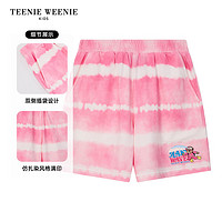 Teenie Weenie Kids小熊童装24夏季男女童海滩风舒适透气短裤 粉色 110cm