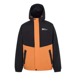 jackwolfskin狼爪冲锋外套男装新款户外防风运动连帽保暖夹克5121133