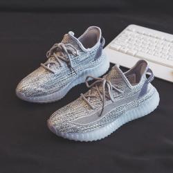 warrior回力款椰子鞋女潮流百搭飞织运动鞋轻便舒适休闲鞋男