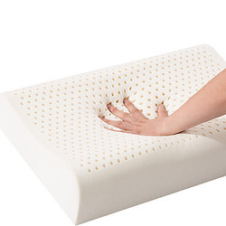 TAIPATEX 泰国乳胶枕 93%原装进口天然乳胶波浪枕头 透气枕芯 成人颈椎枕