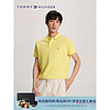 TOMMY HILFIGER【范丞丞同款套装礼盒】男1985POLO衫+弹力斜纹直筒休闲裤 浅黄色ZIN【上装】 XL(：165-180斤)