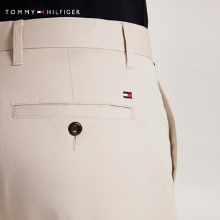 TOMMY HILFIGER【范丞丞同款套装礼盒】男1985POLO衫+弹力斜纹直筒休闲裤 米白色AEV【裤装】 32/32