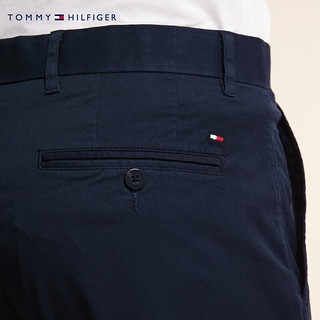 TOMMY HILFIGER【范丞丞同款套装礼盒】男1985POLO衫+弹力斜纹直筒休闲裤 藏青色DW5【裤装】 31/32