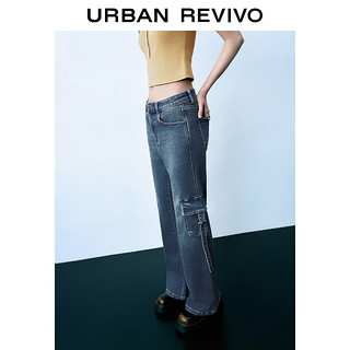 URBAN REVIVO 女士牛仔裤