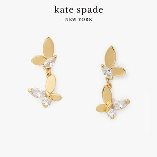 Kate Spade ks social butterfly 耳坠蝴蝶造型耳环精致小巧女