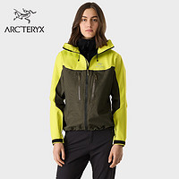 ARC'TERYX 始祖鸟 ARC’TERYX始祖鸟 ALPHA JACKET  GORE-TEX 防水 女子 冲锋衣 Tatsu/Sprint/复古绿/竞速绿 S