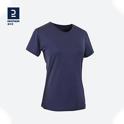 DECATHLON 迪卡侬 短袖女运动春夏上衣健身跑步瑜伽休闲透气速干T恤160865