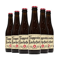 88VIP：Trappistes Rochefort 罗斯福 比利时Rochefort/罗斯福6号小麦精酿修道士啤酒330mlx6瓶 1件装