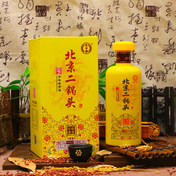 yongfeng永丰牌北京二锅头珍酿清香型白酒42度500ml6瓶