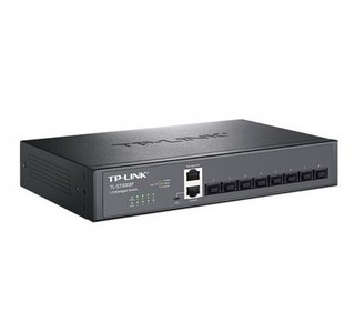 TP-LINK 普联 TL-ST5008F 8口全万兆SFP+光口三层网管交换机 tplink企业网络监控交换机端口汇聚VLAN划分QOS