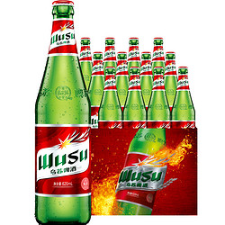 88vipwusu乌苏啤酒红乌苏啤酒620ml12瓶