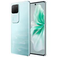 vivo S18 后置影棚级柔光环 5000mAh超薄蓝海电池 第三代骁龙7 5G快充 拍照 手机 青澈 12GB+256GB