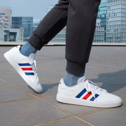 adidas阿迪达斯grandcourt休闲网球文化板鞋男子adidas阿迪达斯轻运动