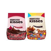 HERSHEY'S 好时 KISSES巧克力（炫彩多口味+黑巧克力）500g*2袋