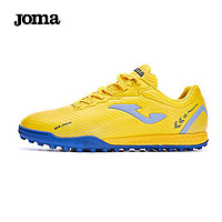 Joma 荷马 碳板足球鞋碎钉成人男女青少年TF防滑透气专业比赛足球训练鞋 炽热黄 45