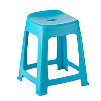 CHAHUA 茶花 塑料凳加厚家用客厅餐厅凳子椅子板凳弧形凳高凳餐桌凳胶凳子