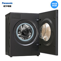 Panasonic 松下 10公斤嵌入式镜面屏除菌洗烘干一体滚筒洗衣机SD108