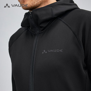 巍德（VAUDE）立领抓绒衣户外运动休闲保暖登山上衣立领舒适抓绒衣男 VAUDE黑 M