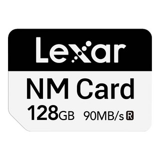 Lexar 雷克沙 NM储存卡荣耀手机平板内存卡ITM授权NM卡华为手机扩容专用 128GB