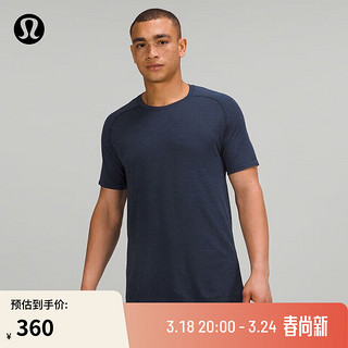 丨Metal Vent Tech 男士运动短袖 T 恤 2.0 LM3CO9S 矿蓝/海军蓝(LM3CX3S) M/8