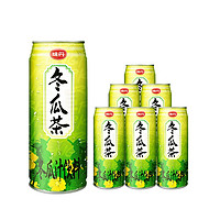 台湾生产VEDAN/味丹冬瓜茶植物茶饮料475ml*6罐家庭饮品老品牌