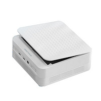 MINISFORUM 铭凡 UM690WT 迷你台式机 白色（锐龙R9-6900HX、核芯显卡、32GB、2TB SSD）国标联发科