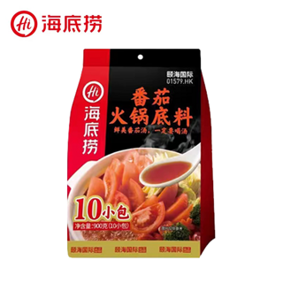 番茄火锅底料番茄味火锅料一人份西红柿酸鲜不辣锅底家庭装