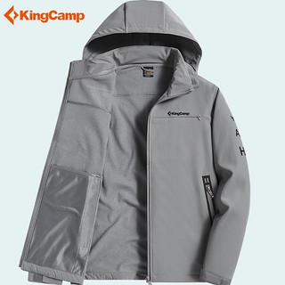 KingCamp冲锋衣男季防风防水运动登山服外套户外休闲夹克衫