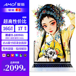 AMOI 夏新 笔记本电脑2024 独显高性能电竞游戏本 i5-1035G1丨英特尔4核8线程 16G内存+512G固态硬盘
