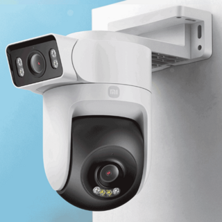 室外摄像机CW500双摄版 双2.5K超清画质 AI侦测 双频Wi-Fi6 双400万摄像头