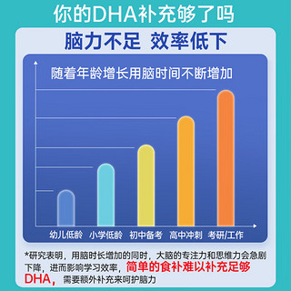 Swisse斯维诗dha婴幼儿儿童深海鱼油2-3-6-12岁补脑青少年增强记忆力鱼肝油护眼 【超值3瓶装】儿童DHA鱼油胶囊60粒