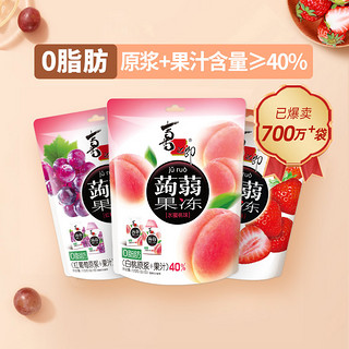 XIZHILANG 喜之郎 蒟蒻果冻 水蜜桃味 120g
