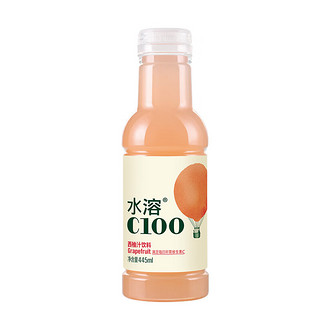 农夫水溶C100 柠檬 西柚 味果汁饮料445ml*15瓶 满足每日所需维生素C 水溶C西柚445ml*15瓶